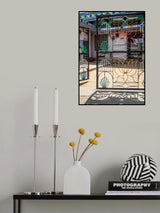 Steel Lotus Poster och Canvastavla