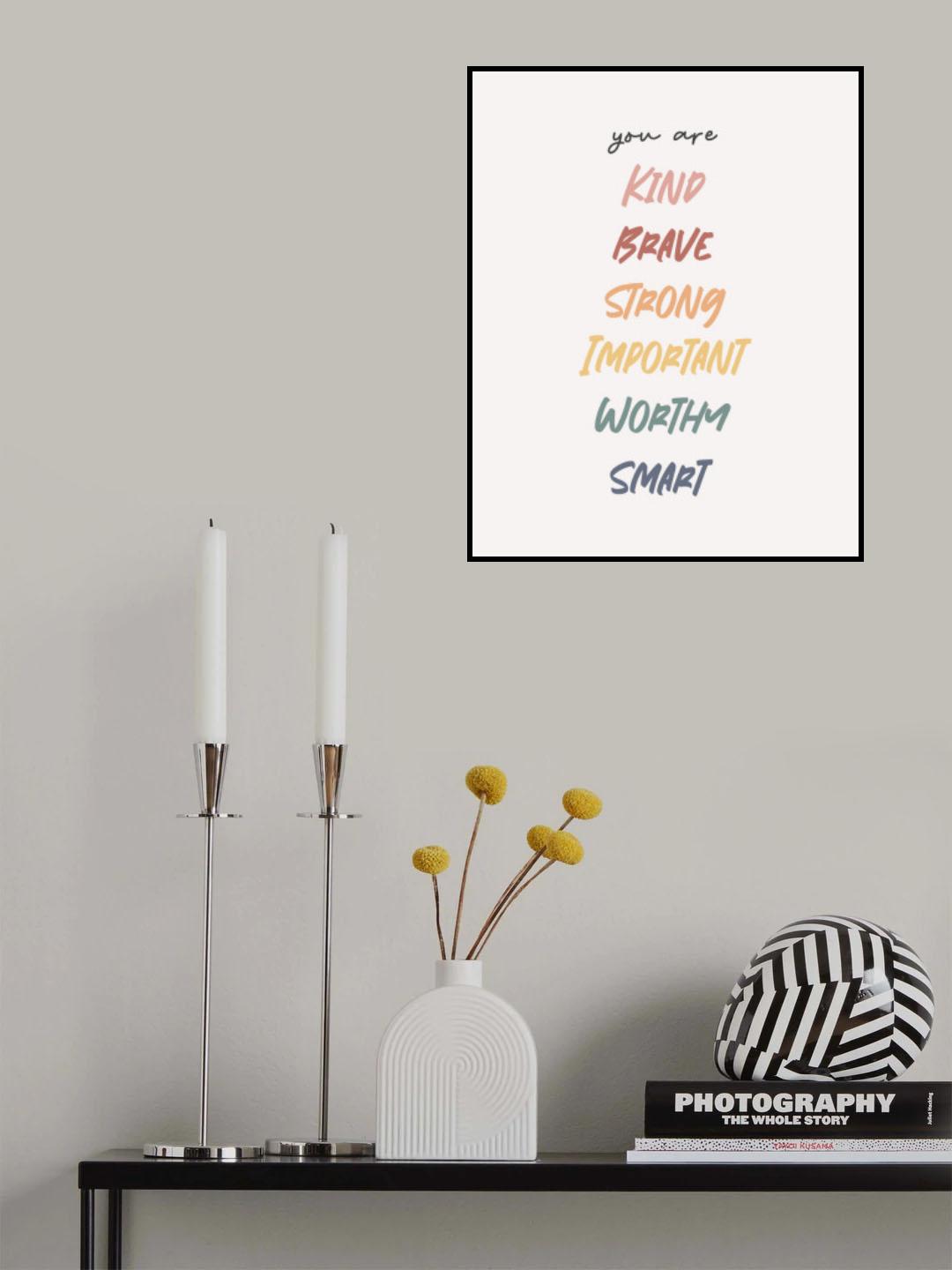 Affirmation Poster och Canvastavla
