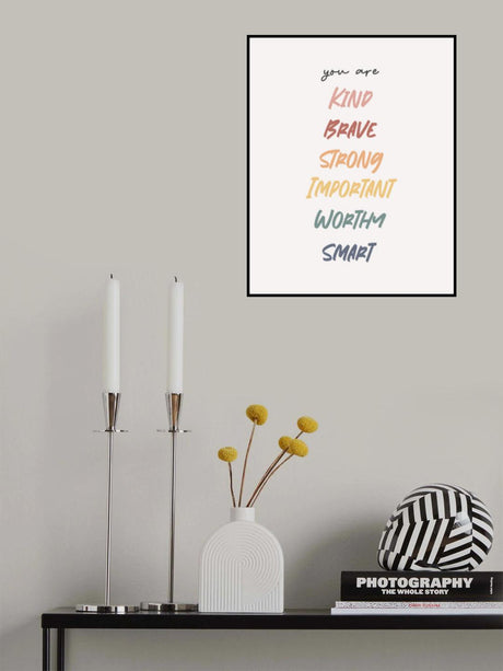 Affirmation Poster och Canvastavla