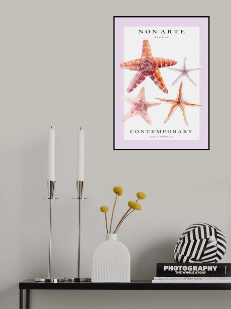 Non Arte Starfish Poster och Canvastavla