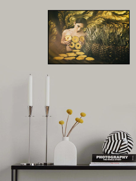 Yellow Poster och Canvastavla