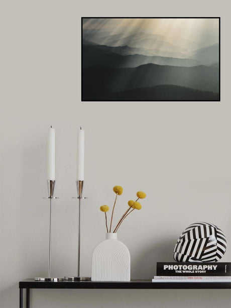 Raining light Poster och Canvastavla