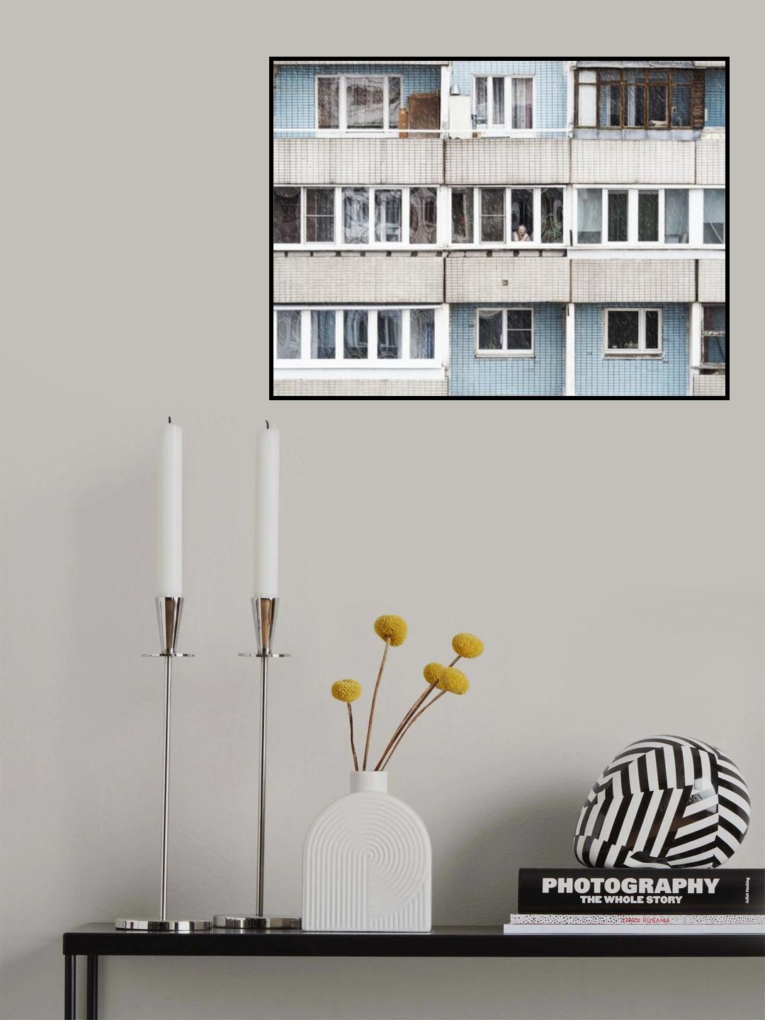 April 2020 - Through the glass Poster och Canvastavla