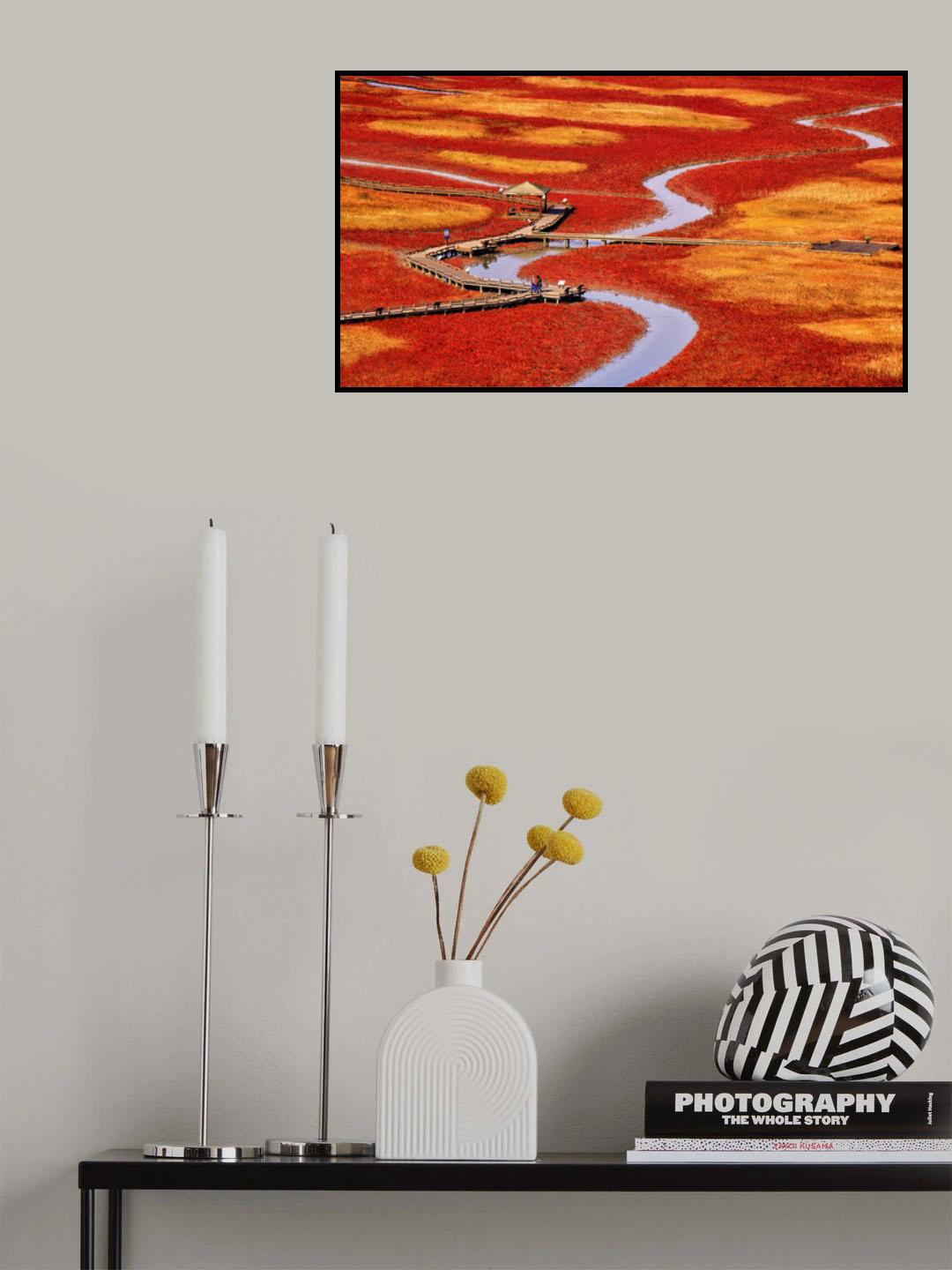 salt pond Poster och Canvastavla