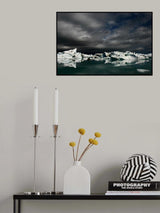 Ice field Poster och Canvastavla