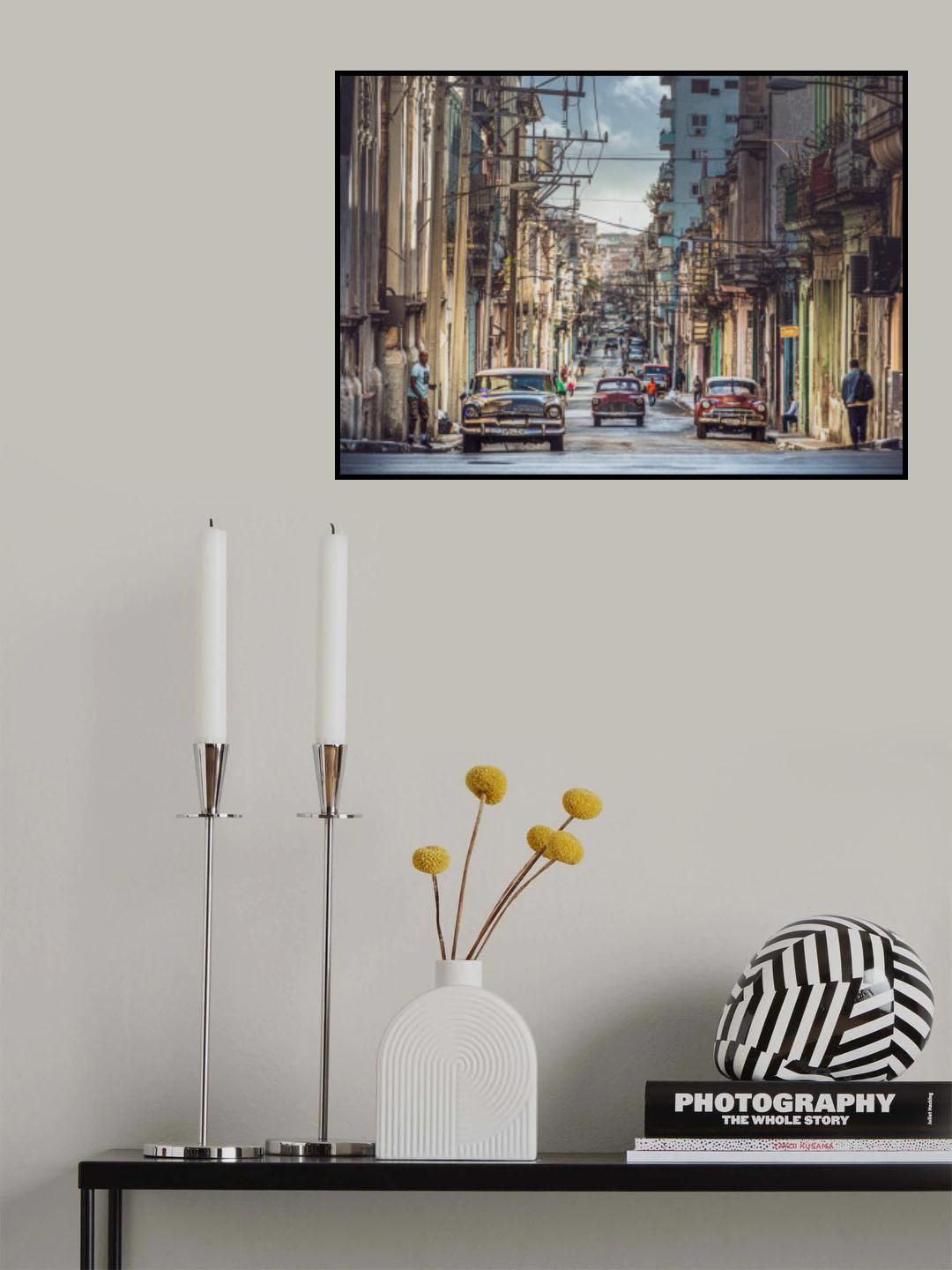 L'Havana streets Poster och Canvastavla
