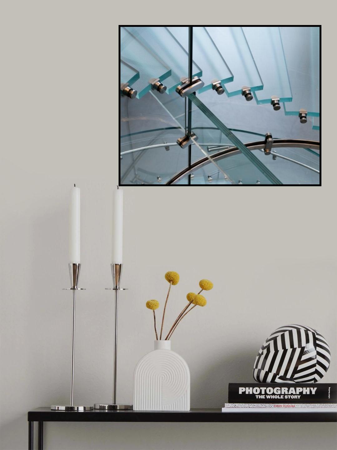 Stair Poster och Canvastavla