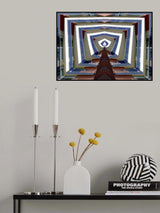 Abstract building Poster och Canvastavla