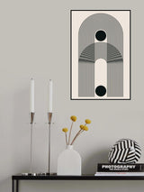 Black Boho Vibe Series #3 Poster och Canvastavla