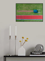 Jogging track Poster och Canvastavla
