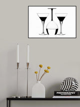 glass Poster och Canvastavla