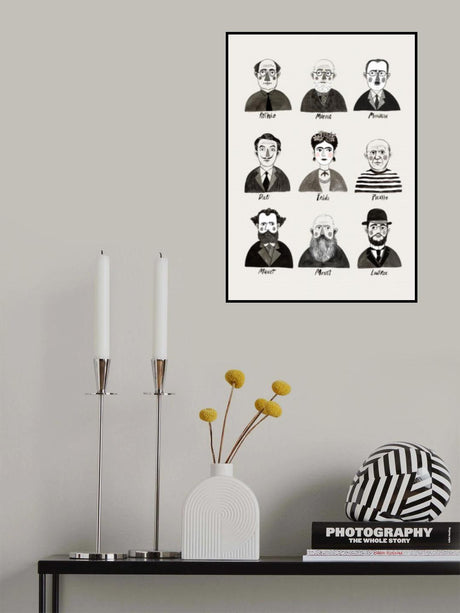 Artists Meszelyilka Poster och Canvastavla