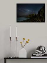 天上银河耀岬角 Poster och Canvastavla