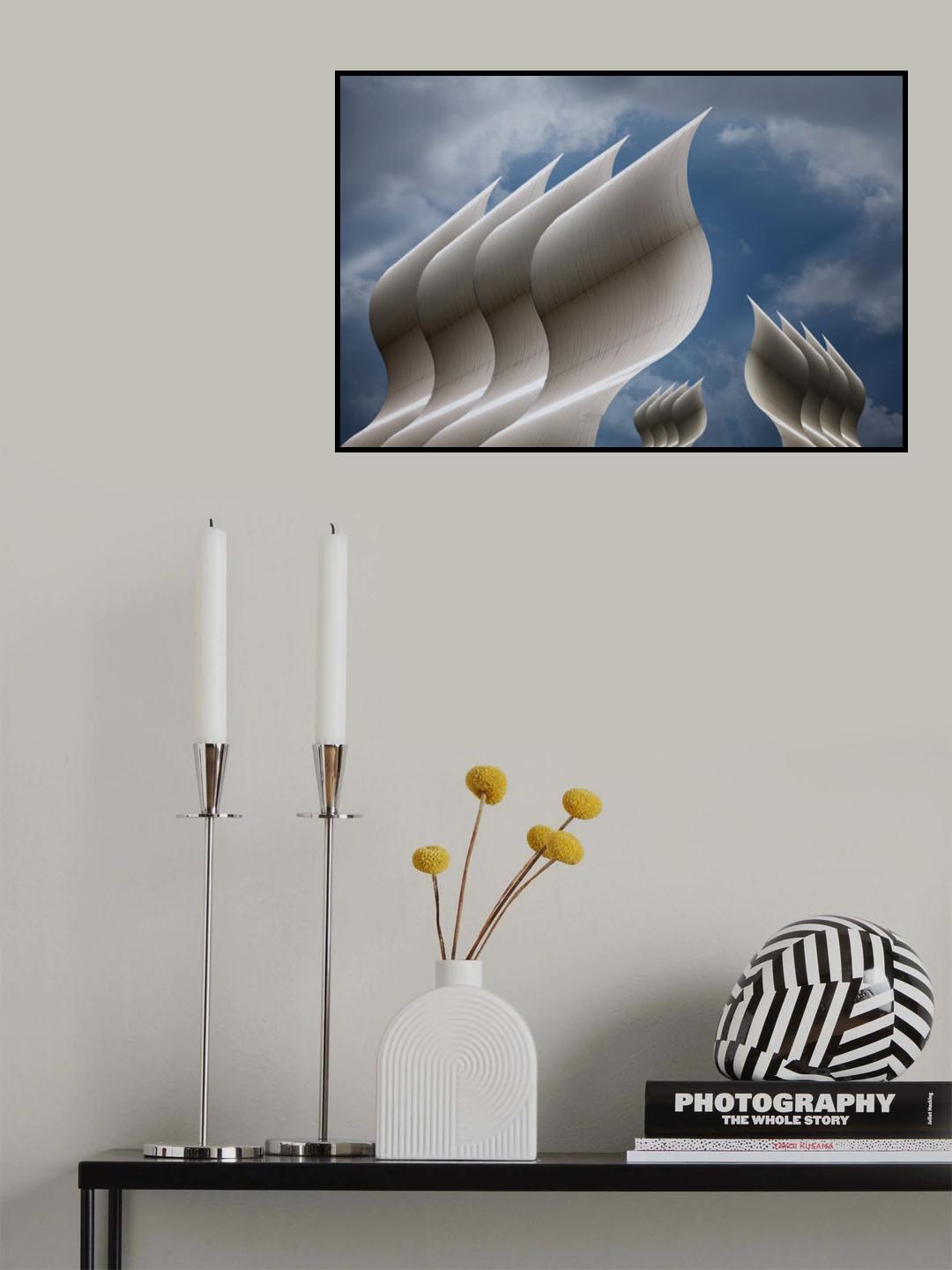 Future abstract Poster och Canvastavla