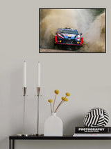 Hyundai WRC Rally Car Poster och Canvastavla