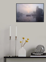 Foggy morning Poster och Canvastavla