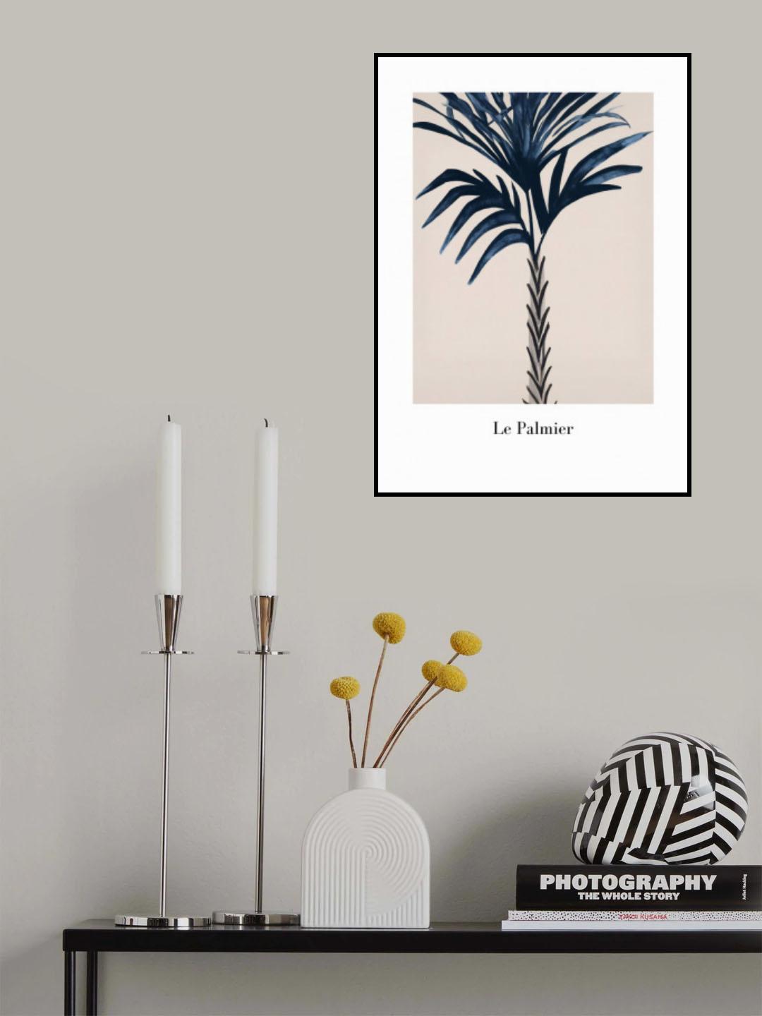 Le Palmier Poster och Canvastavla
