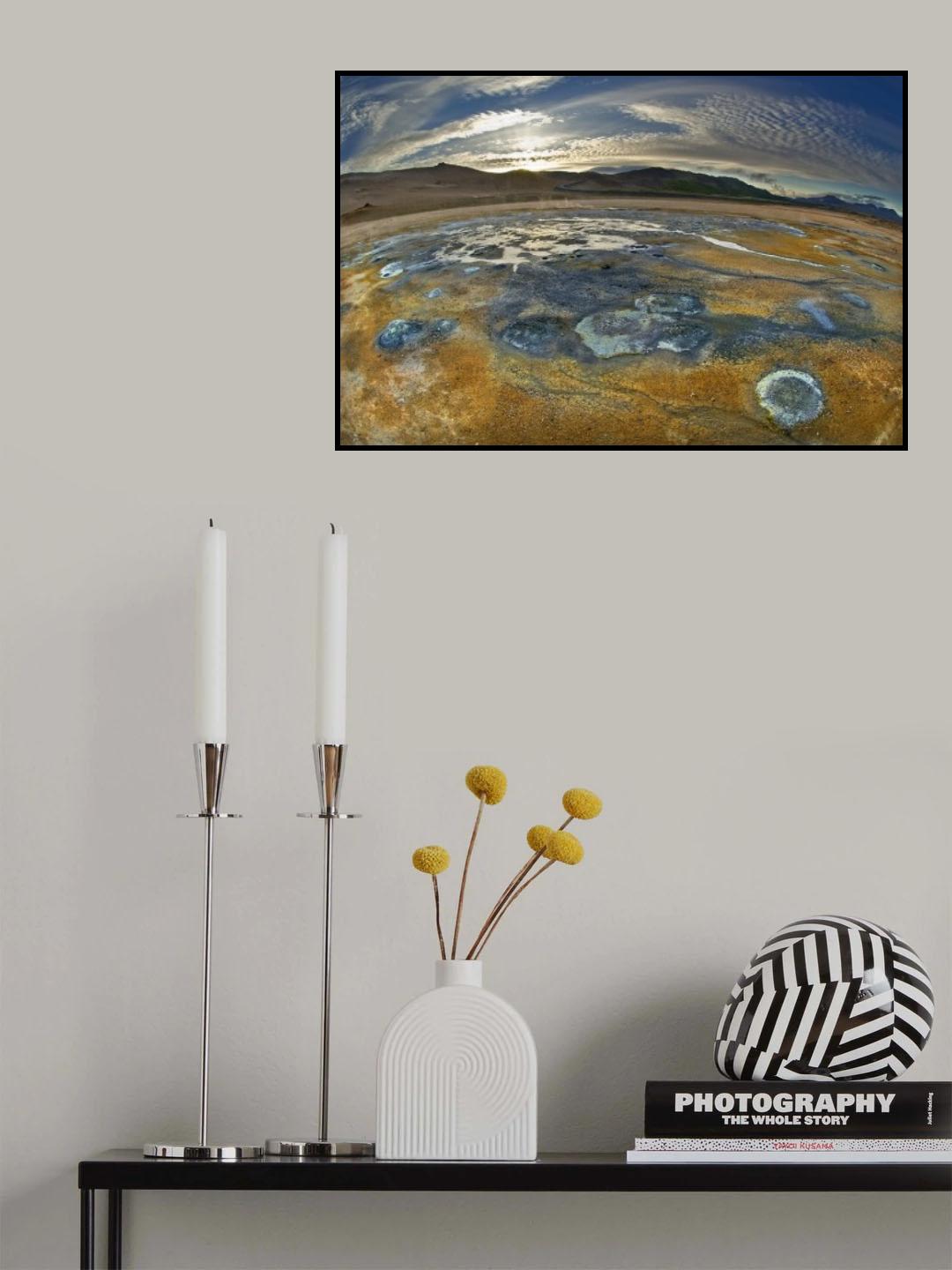 Fire field Poster och Canvastavla