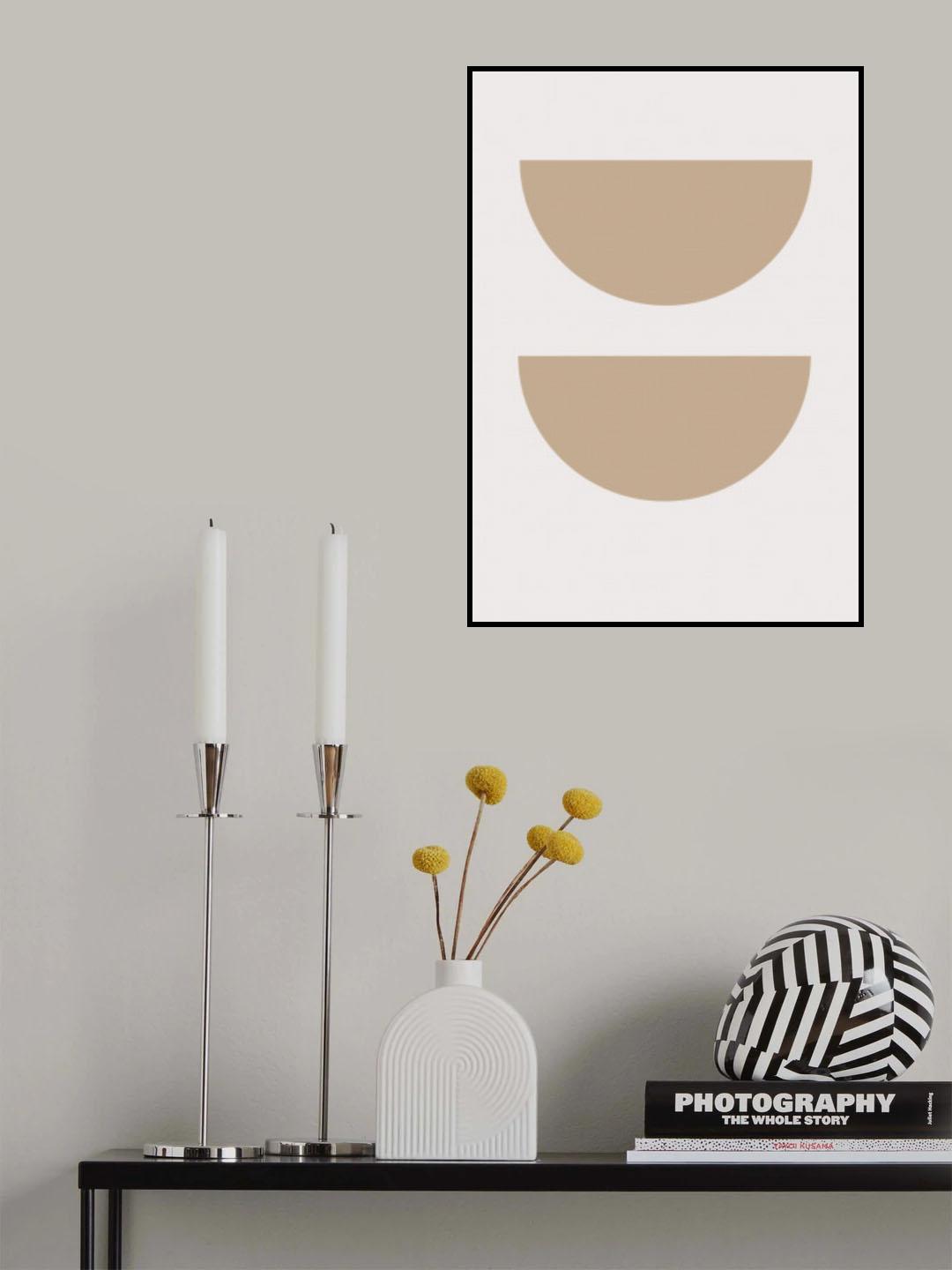 Muted 4 Poster och Canvastavla