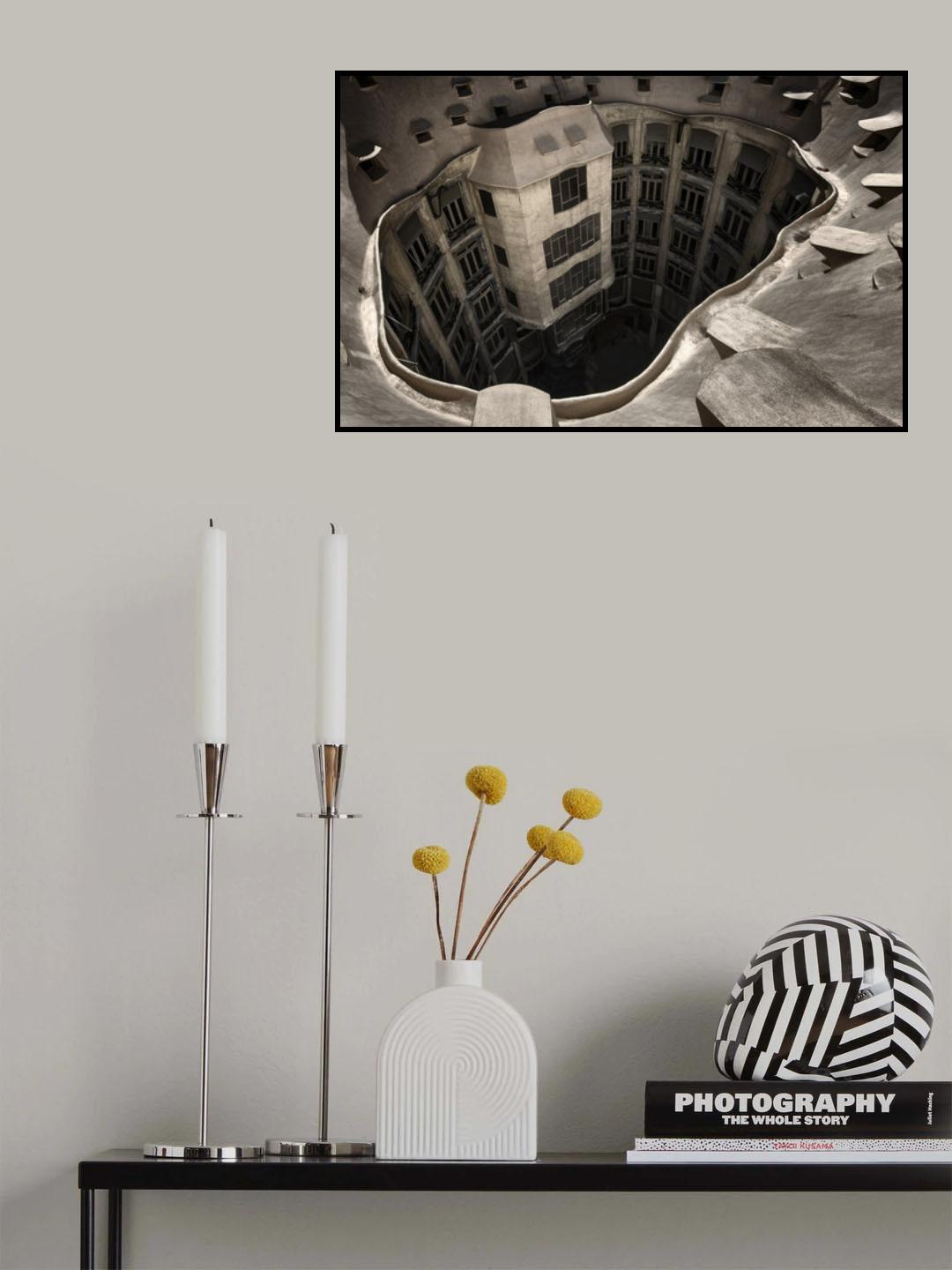 Casa Mila Poster och Canvastavla