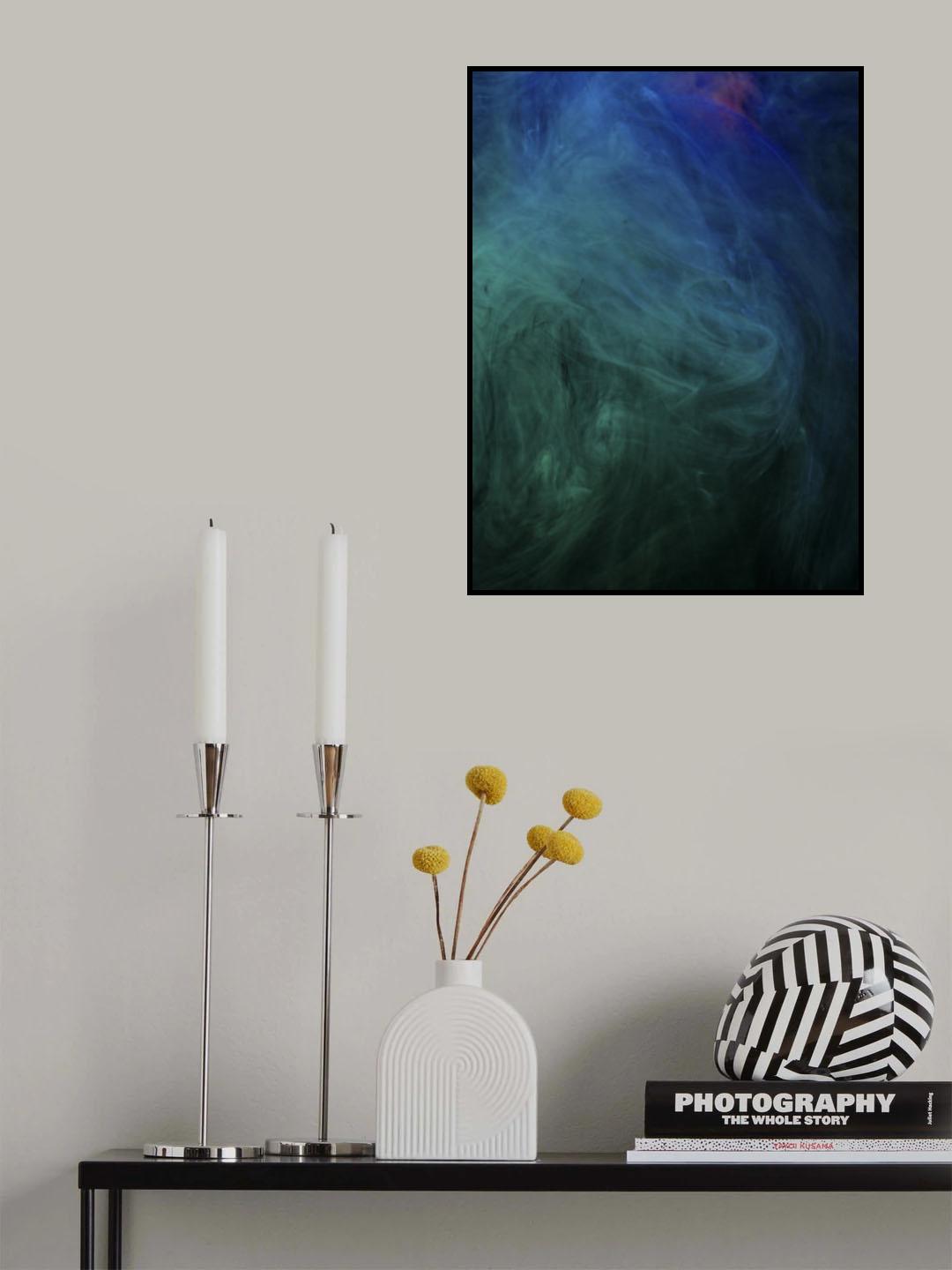 ink in water Poster och Canvastavla
