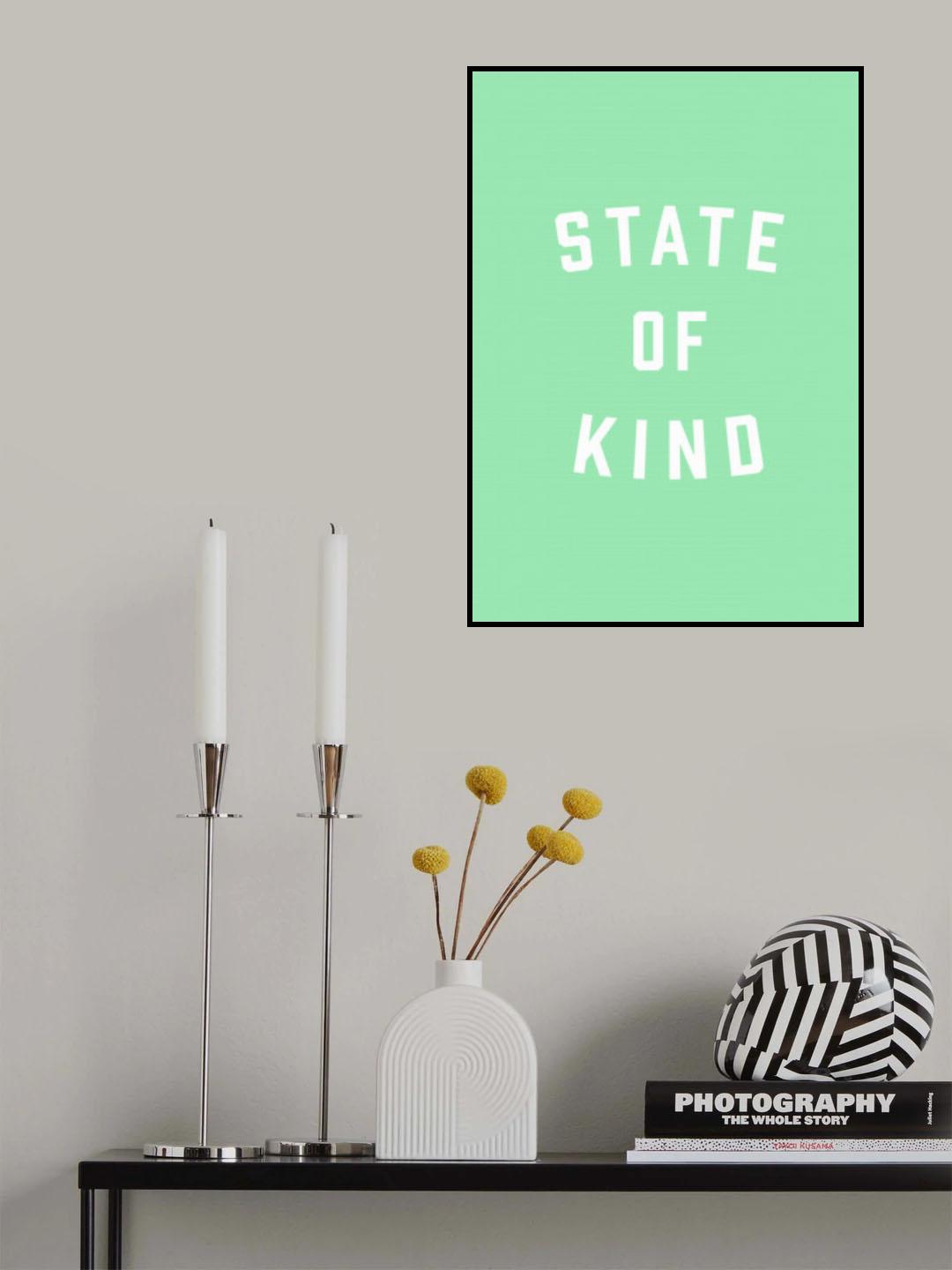 State of Kind Poster och Canvastavla