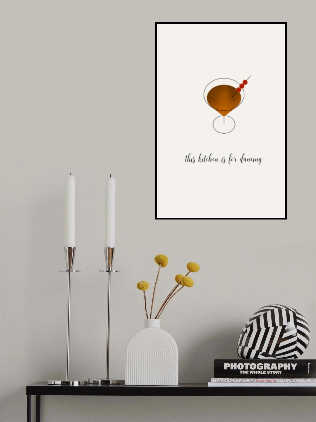 Christmas Kitchen Poster och Canvastavla
