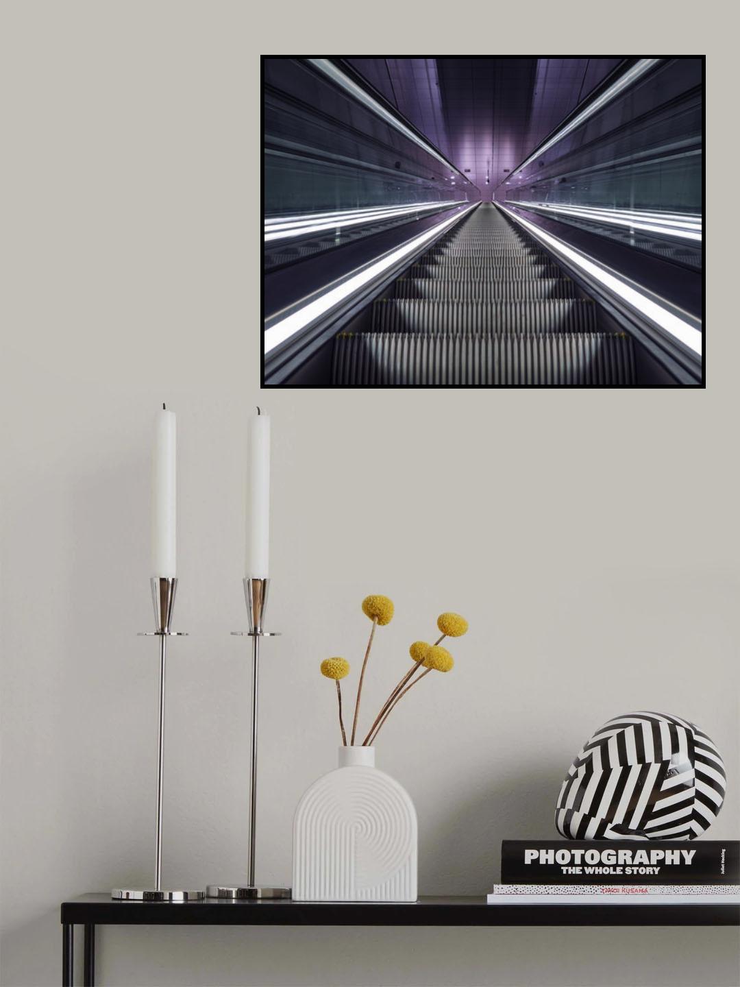 We're going up Poster och Canvastavla