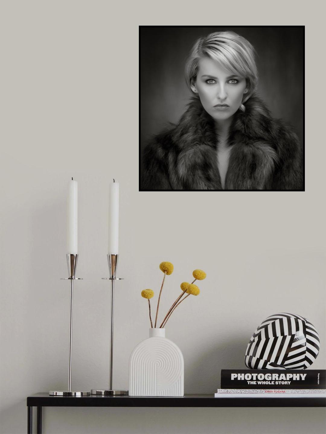 Amber,My Fur Lady Poster och Canvastavla