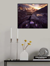 Bogda Mountain in summer Poster och Canvastavla