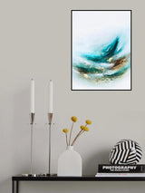 Waves Into the Trees Poster och Canvastavla