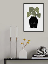 Butt Anical Vase Poster och Canvastavla