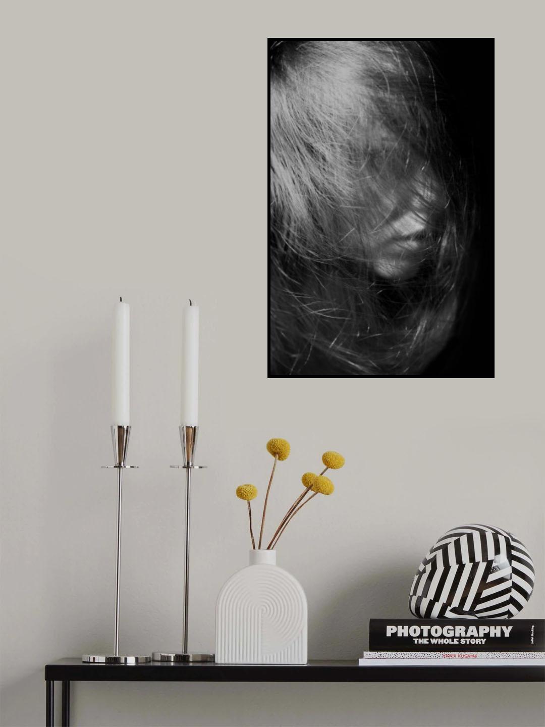 woman portrait Poster och Canvastavla