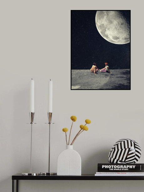 I Gave You the Moon for a Smile Poster och Canvastavla