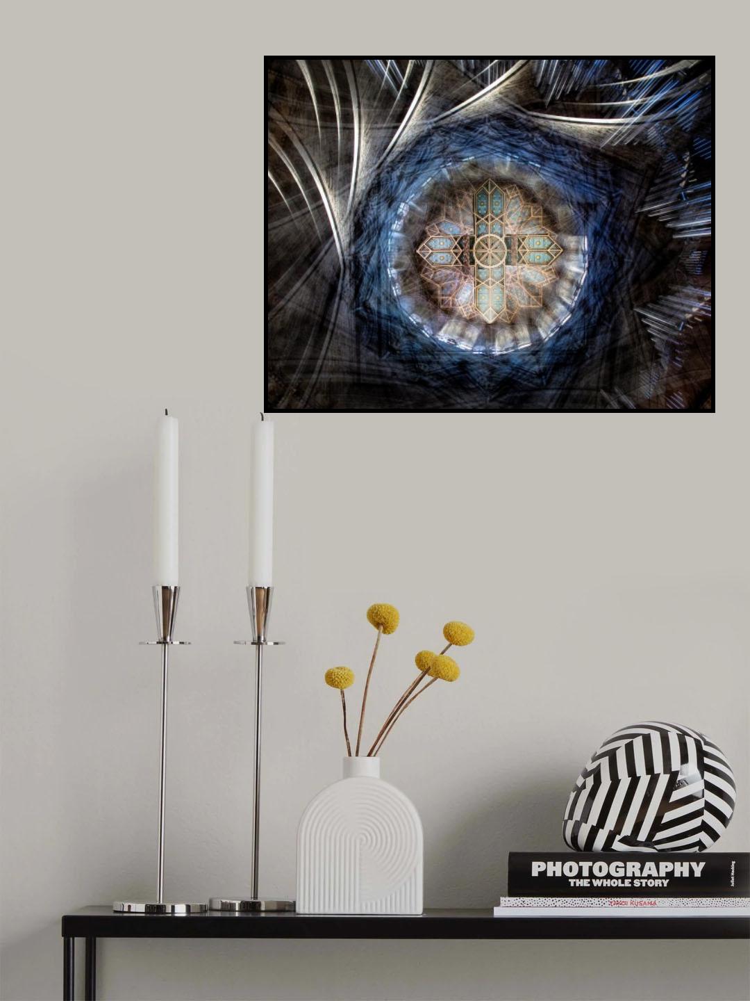 St Davids Cathedral Roof Poster och Canvastavla