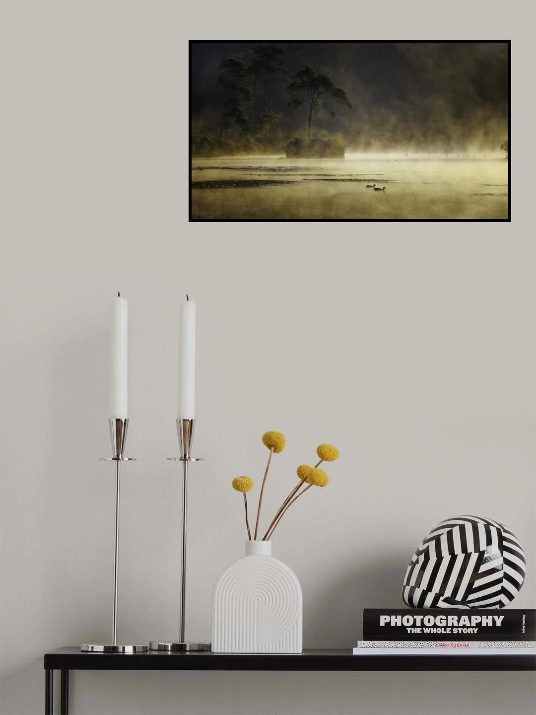 Smoke on the water Poster och Canvastavla