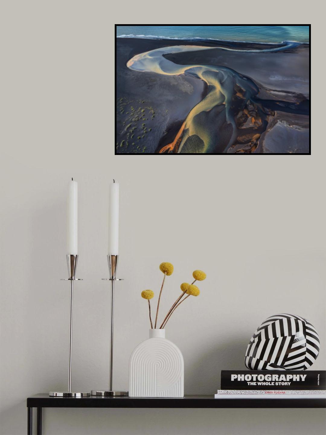 Dragon into the Sea Poster och Canvastavla