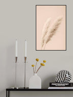 Pampas Grass Begie 15 Poster och Canvastavla