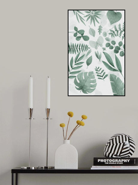 Greenery Leaves 1 Poster och Canvastavla