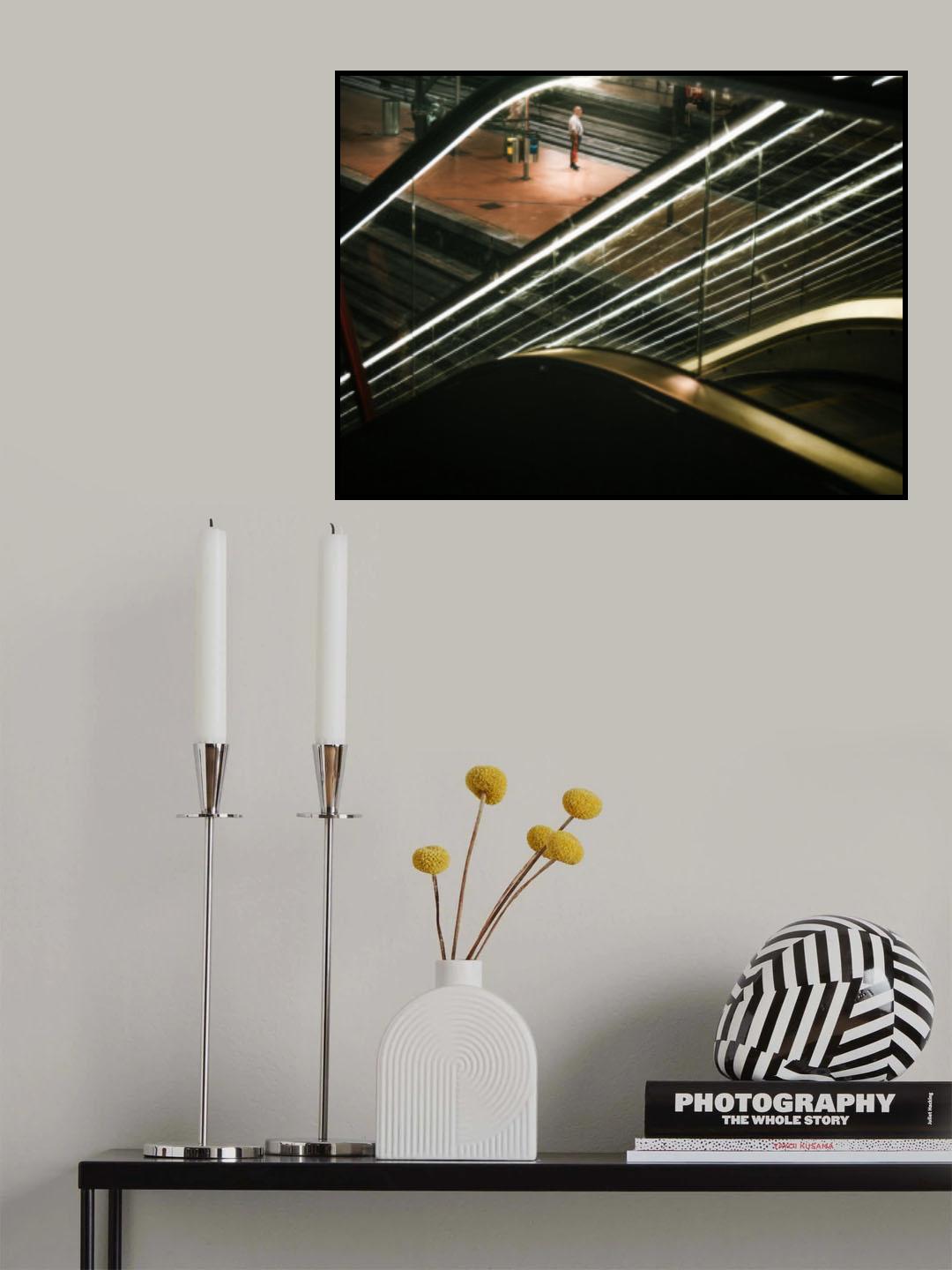 Between the rays Poster och Canvastavla