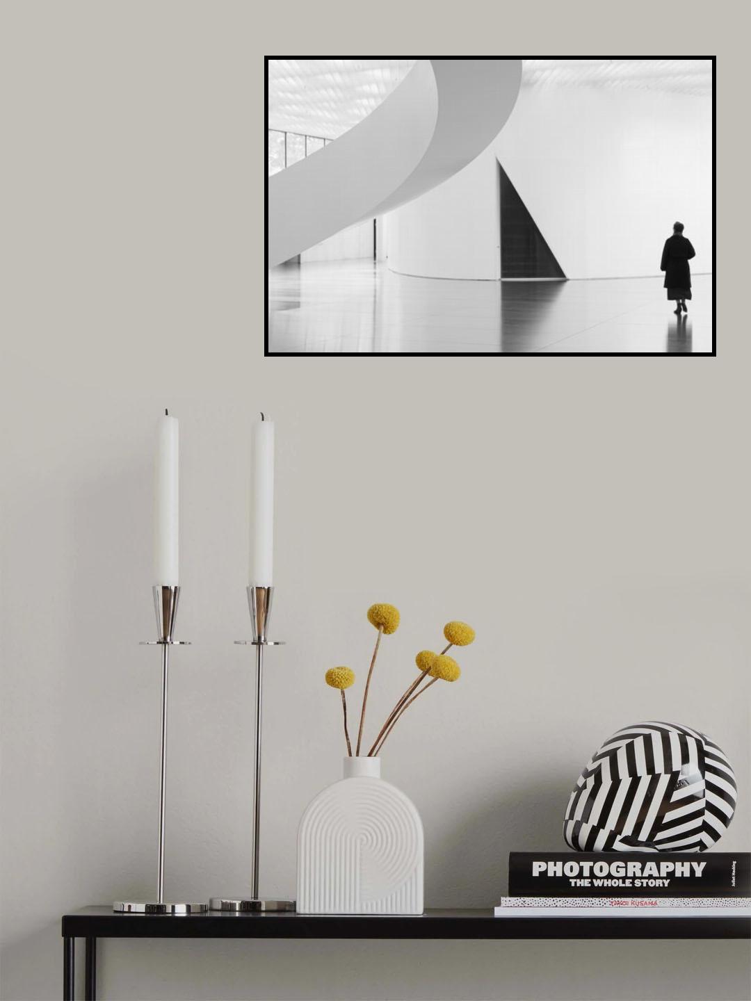 Black triangle Poster och Canvastavla