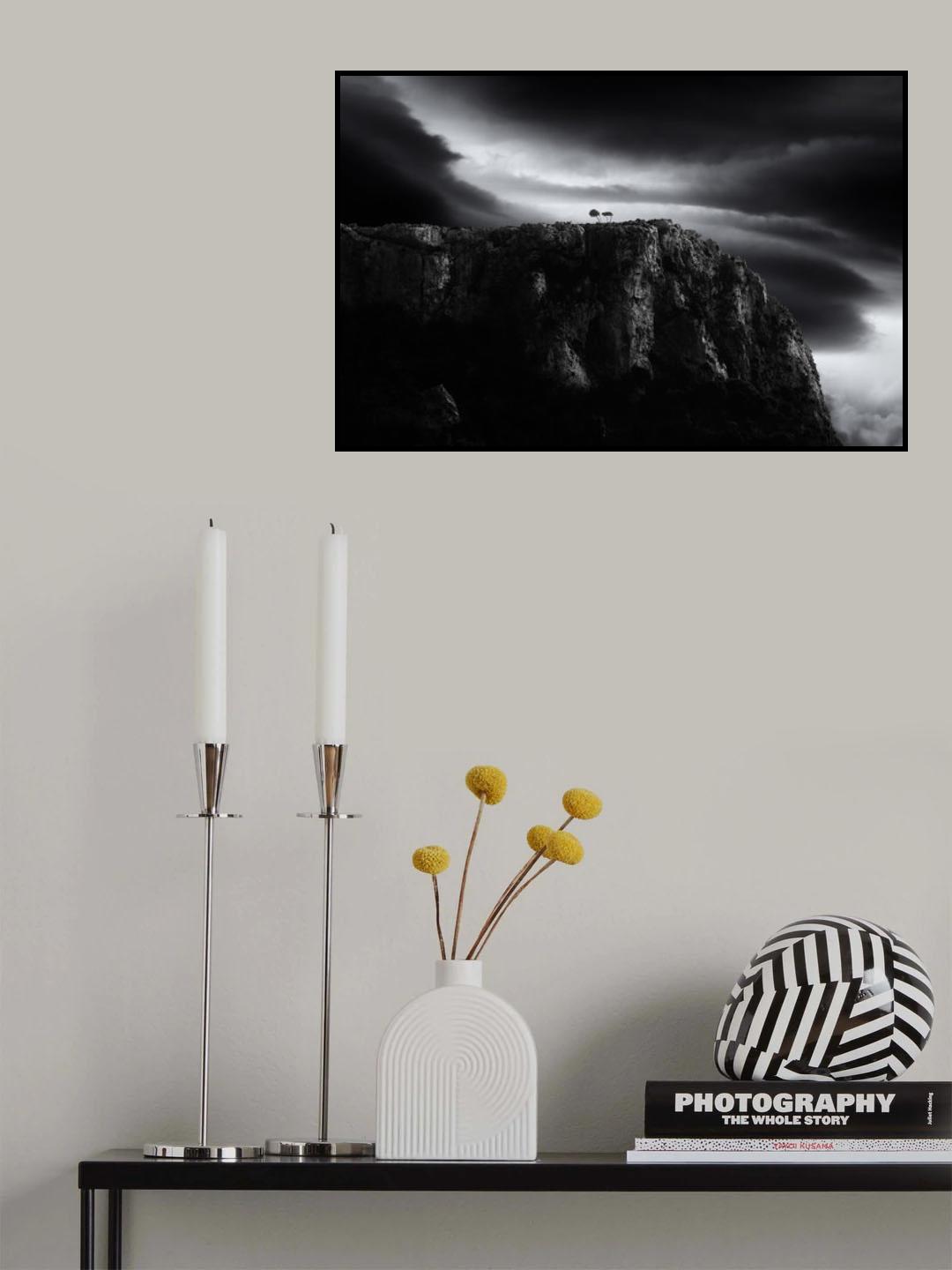 The Angry Mountain Poster och Canvastavla