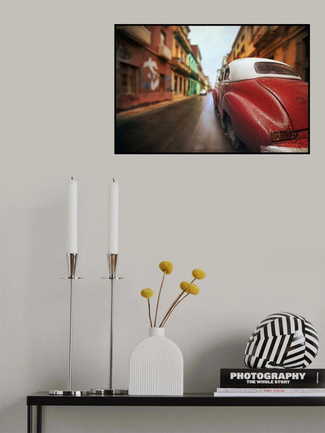 Cuba Street Car Poster och Canvastavla