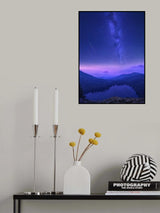 Mt Shasta Shooting Stars Poster och Canvastavla