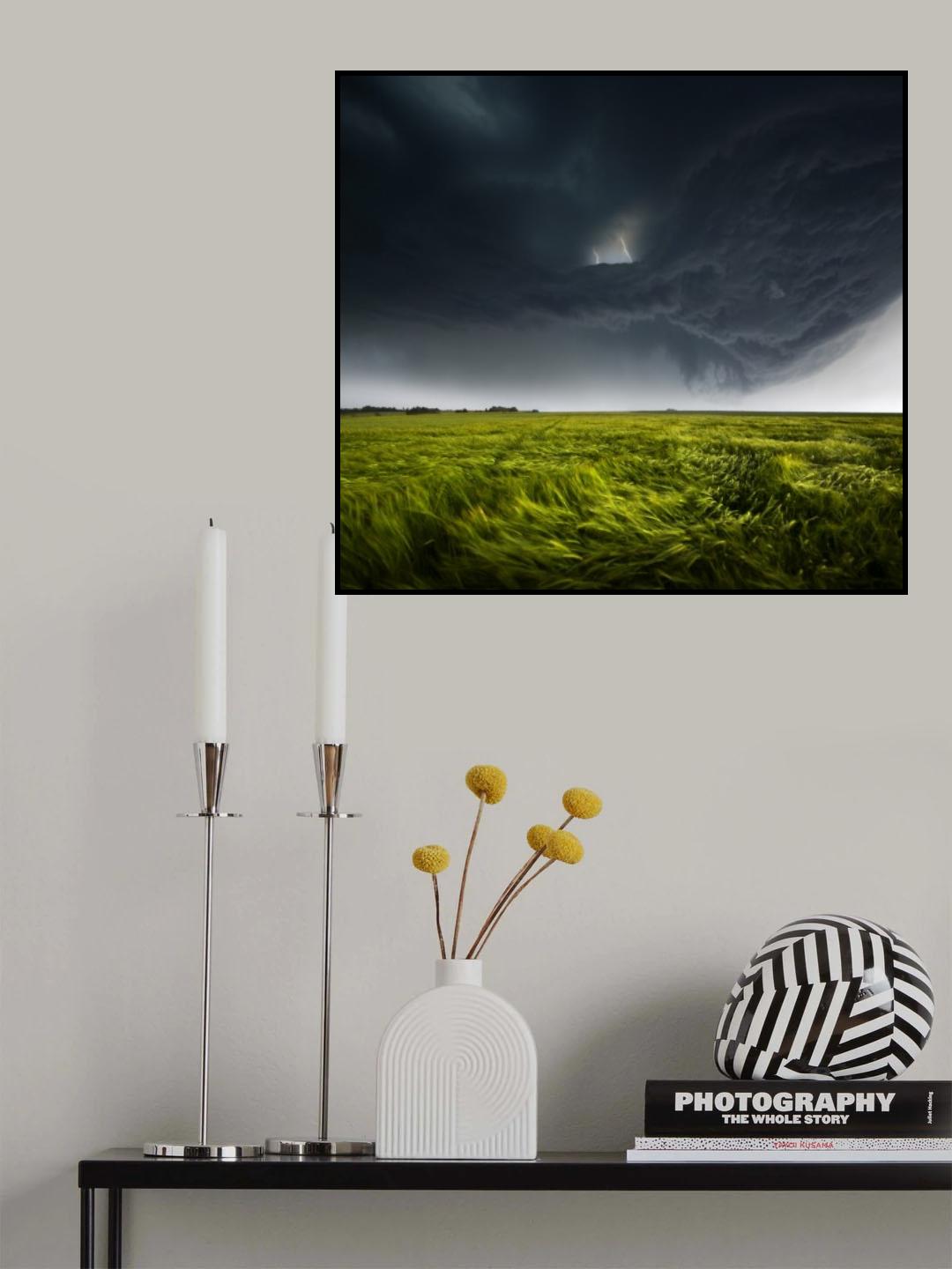 Sommergewitter_02 Poster och Canvastavla
