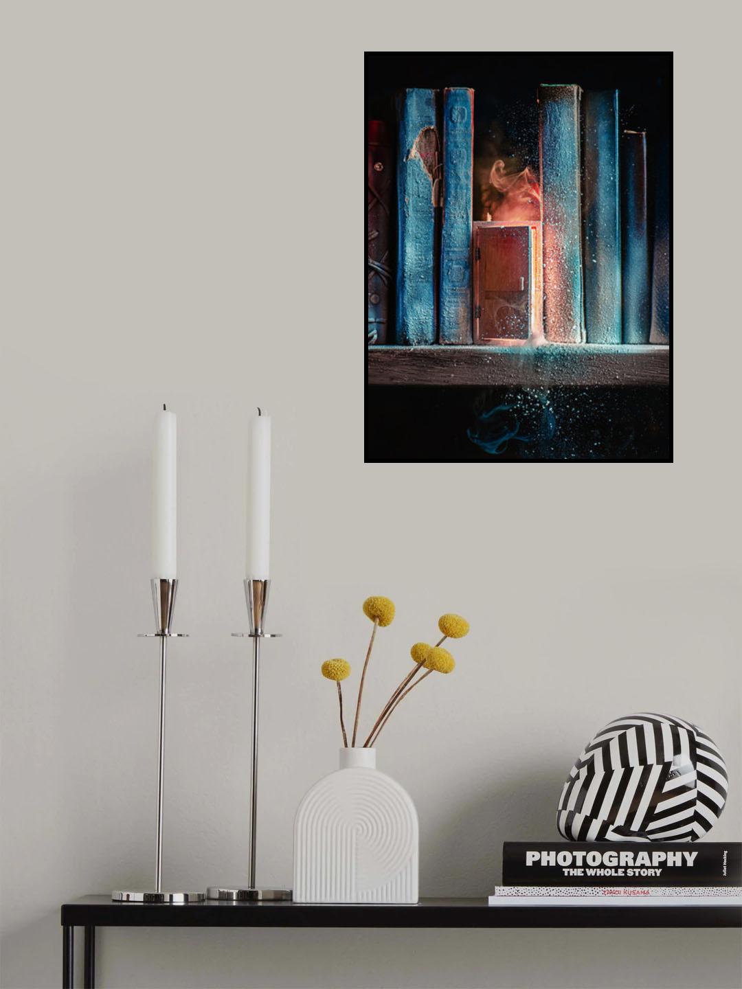 Winter Entrance Poster och Canvastavla
