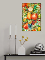 Flowers and fruits 4 Poster och Canvastavla