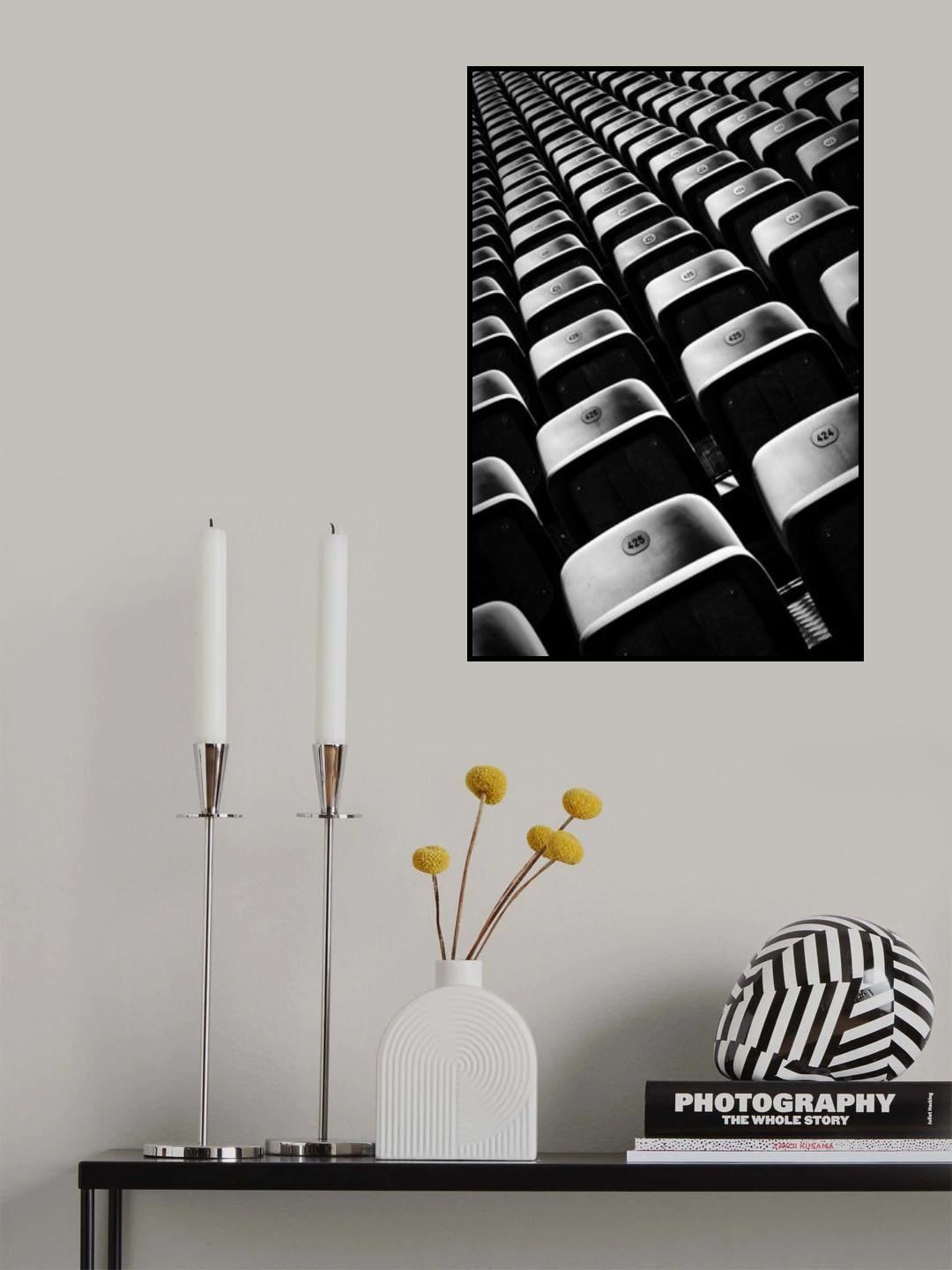 Long rows Poster och Canvastavla