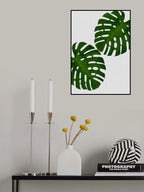 Monstera Leaf II Poster och Canvastavla