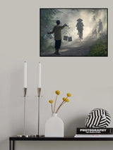 Morning traffic Poster och Canvastavla